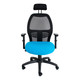 Xenon Mesh High-back Office Chair with Y400 Adjustable Arm Front View | Office Chairs | Office Stock