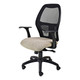 Xenon Mesh Medium-back Office Chair with Y75 T-Shape Polyurethane Arm Front Side View | Office Chairs | Office Stock