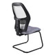 Xenon Mesh Visitor Office Chair with No Arms Rear Side View | Office Chairs | Office Stock