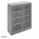 Hinge Door Bookcase with Glass Door Hinge Door Bookcase with Glass Door