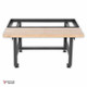Meranti Steel Locker Bench That Accommodates Four Lockers | Steel Furniture | Office Stock