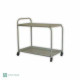 Steel Two Tier Tea Trolley