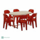 Oval Fibreglass Table Oval Fibreglass Table