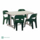 Rectangular Fibreglass Table | Uncategorized | Office Stock