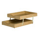Executive Solid Wood Two-Tier Letter Tray