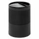 Wide Litter Bin Round Puch Steel Half Moon Lid | Office Accessories | Office Stock