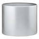 Round Solid Planter | KRO-060-055A, a Sleek and Modern White Ceramic Plant Pot with a Smooth, Glossy Finish.