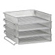 Wire Mesh Four-tier Letter Tray Wire Mesh Four-tier Letter Tray