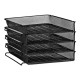 Wire Mesh Four-tier Letter Tray Wire Mesh Four-tier Letter Tray