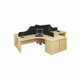 Value Cluster 4 Way Desk | Office Furniture | Office Stock