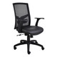 Winston Mesh Medium-back Office Chair by Office Stock Furniture, Featuring a Sleek Black Mesh Back, Adjustable Design, and Comfortable Seating, Ideal for Ergonomic Support in a Productive Work Environment.
