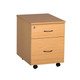 Mobile Pedestal with One Drawer and Deep Filer | Office Furniture | Office Stock