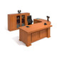 President Executive Desk in Veneer Wood
