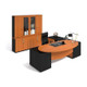 Soft Cell Executive Desk in Veneer Wood | Office Furniture | Office Stock