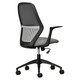 Nika Typist Office Chair, Ergonomic Office Chair with a High Backrest, Mesh Design, Padded Seat, Adjustable Height, and Swivel Base with Wheels.