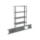 Steel Shelving Unit - Powder Coated - Size: 1900H x 910W x 450D