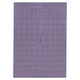 Parrot Abacus 100 Beads, Purple Educational Counting Tool with 100 Beads and Numbered Grid for Early Math Learning.