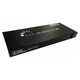 Adaptor - 1 To 8 HDMI Splitter, black multi-port HDMI splitter device with LED indicators and control buttons.