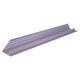 Educational Board Pentray 2400mm (2250mm) AL0120D, silver aluminum rail used for educational display boards.