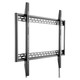 Flat Mounting Bracket 60 - 100 Inch AL0133, black metal TV wall mount bracket for large screens.