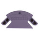 Part - Corner Standard Frame (Incl Screws And Plugs) AL3005, image of a gray corner frame component with screw holes and a Parrot Products logo embossed on it.