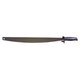 Guillotine Part - Blade for GU4020 AL3082, black replacement blade for industrial paper cutters.