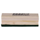 Chalk Board Dusters, green chalkboard eraser with a wooden handle and black felt bottom.