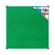 Bulletin Board Ribbed Aluminium Frame (1200x1200mm - Palm)