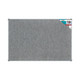Bulletin Board Ribbed Aluminium Frame (1800x1200mm - Laurel)