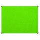 Product Info Board, Aluminium Frame with 600x450mm Lime Green surface for display or signage.