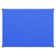 Product Info Board, Aluminium Frame - 600 x 450 mm - Sky Blue with a Sturdy Border and Vibrant Blue Surface.