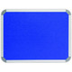 Info Board (Aluminium Frame - 1000*1000mm - Royal Blue) | Info Boards (Aluminium Frame, Felt) | Office Stock