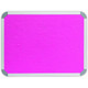 Info Board (Aluminium Frame - 1000*1000mm - Pink)