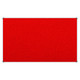 Product Info Board, Aluminium Frame - 1500 x 1200 mm - Red, Product Image Showcasing a Large Red Information Display Board with a Sturdy Aluminium Frame.
