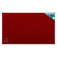 Product Info Board, Aluminium Frame - 1500 x 1200 mm - Burgundy, Showcasing a Red Informational Display Board with an Aluminium Frame in a Product Image.