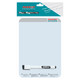 Write 'n Wipe - Flexible Magnetic BD1001, image of a magnetic whiteboard cleaning wipe with a white handle and black cleaning pad at the end.