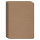 Writing Slate Markerboard, Brown Kraft Paper Coloured Writing Slate with Dimensions 297 x 210 mm for Note-Taking and Planning.