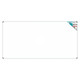 Non-Magnetic Whiteboard (1800 x 1200 mm) BD1268, Large Whiteboard with a Sleek White Surface and Metal Frame, Ideal for Classrooms and Offices.