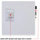 Magnetic Whiteboard Tile (355*355mm - White)