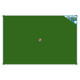 Magnetic Chalk Board, 1500x1200mm green chalkboard with metal frame for classroom or office use.
