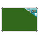 Chalk Board Non-Magnetic (Aluminium Frame - 600*450mm), a green chalkboard with a silver aluminium frame and rounded corners, designed for educational and office use.