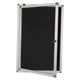 Hinged Pinning Display Case (900*600mm - Black) - Additional View 3