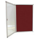 Hinged Pinning Display Case (900*600mm - Burgandy)