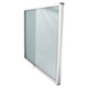 Pinning Display Case, 1200 x 900 mm Grey Colour with a Transparent Glass Front and Aluminium Frame.