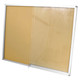 Pinning Display Case, beige-colored 1500x1200mm display case with a metal frame for showcasing products or items.