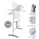 Magnetic Revolving Board, 1200*900mm with 1200mm Leg Set for presentation and teaching use, featuring 360-degree rotation, double-sided pen tray, and lockable non-lockable castors.