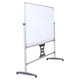Magnetic Revolving Board (1200*900mm) & 1200mm Leg Set, whiteboard with magnetic surface and adjustable stand with wheels.