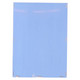 Perspex Pocket, Clear/White Backing A2 BG6002, Flat Transparent Plastic Folder with White Backing and Four Reinforced Corners.