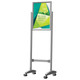 Poster Frame Stand (A1 - Double Sided - Castors)