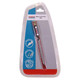 Craft Knife Metal Red CK1010R, packaged metal craft knife with red handle and silver blade in clear plastic case.